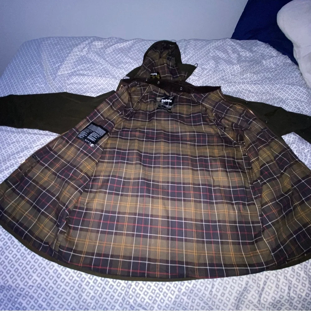 Barbour Brown/Green Jacket XL - Picture 4 of 9